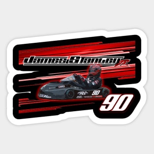 James Stanley Jr Kart V2 Sticker